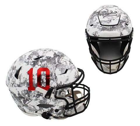 Mac Jones Signed Alabama Crimson Tide Speed Flex Authentic Custom NCAA Helmet