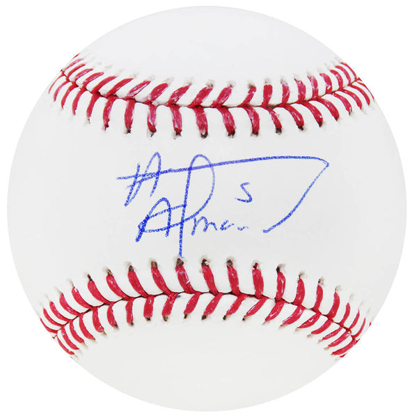 Albert Almora (CUBS) Signed Rawlings Official MLB Baseball- (SCHWARTZ COA)