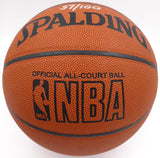 George Mikan Autographed Basketball Minneapolis Lakers HOF 59 Beckett QR BP55349