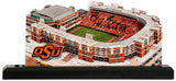 Barry Sanders Signed Oklahoma State 9" Replica Stadium w/Case & Heisman (SS COA)
