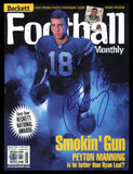Peyton Manning Autographed Beckett Magazine Cover Colts Beckett QR #BS36766