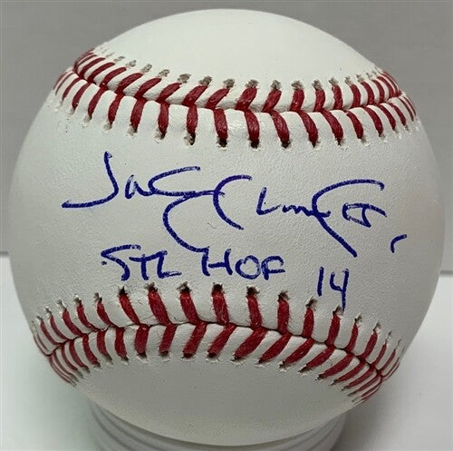 Cardinals JIM EDMONDS Signed Official MLB Baseball AUTO w/ STL HOF '14 - JSA