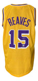 Austin Reaves Signed Custom Yellow Pro-Style Basketball Jersey BAS ITP