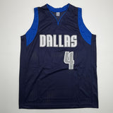Autographed/Signed Caron Butler Dallas Blue Basketball Jersey Beckett COA