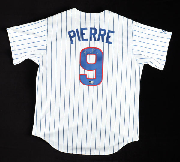 Juan Pierre Signed Chicago Cubs Jersey (Beckett COA) 3xMLB Stolen Base Champ /CF