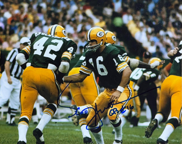 Packers QB SCOTT HUNTER Signed 8x10 AUTO Photo #1