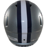 Michael Irvin Autographed Dallas Cowboys F/S Helmet Beckett Witness 56361