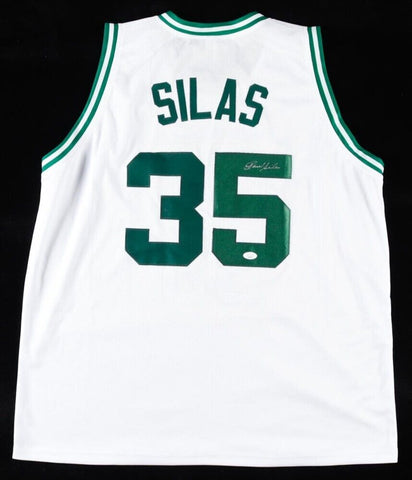 Paul Silas Signed Boston Celtics Jersey (JSA) 3xNBA Champion / Power Forward