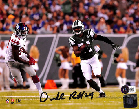 Darrell Revis Autographed/Signed New York Jets 8x10 Photo Beckett 42535
