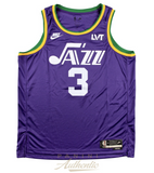 Keyonte George Autographed Utah Jazz Purple Nike Swingman Jersey Panini