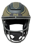 Brian Dawkins Signed Eagles Salute To Service FS Authentic SpeedFlex Helmet BAS