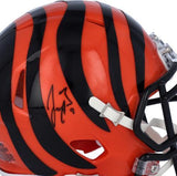 Joe Burrow Cincinnati Bengals Signed Riddell Speed Mini Helmet