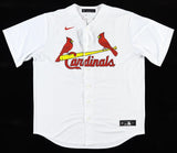 Jordan Walker Signed St Louis Cardinals Jersey (Beckett) 2020 1st Rnd Draft Pick