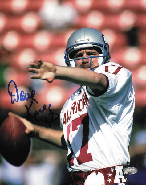 Dave Krieg Autographed Signed 8x10 Photo Seattle Seahawks MCS Holo #63460