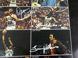 1978-79 NBA Champions Supersonics Auto Poster Photo 9 Sigs Fred Brown MCS 51045