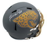 Fred Taylor Signed Jacksonville Jaguars Speed Full Size Slate NFL Helmet