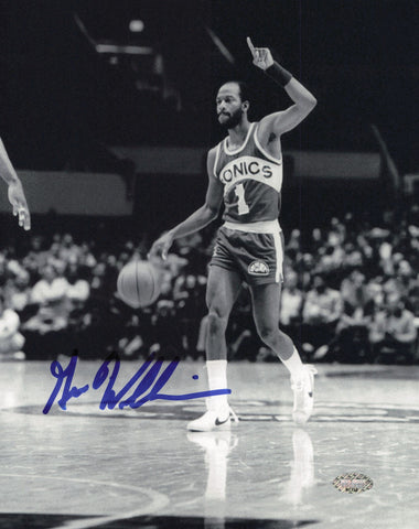 Gus Williams Autographed Signed 8x10 Photo Seattle Supersonics MCS Holo #87358