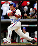 Carlos Ruiz Signed/Autographed 8x10 Photo Philadelphia Phillies JSA 197083