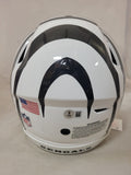 CHASE BROWN "WHO DEY" SIGNED CINCINNATI BENGALS F/S ALT SPEEDFLEX HELMET BECKETT