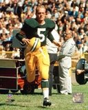 Paul Hornung Signed Green Bay Packers Logo Football Inscrd. "H.O.F. 86" /JSA COA
