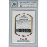 Ray Lewis Autographed 2011 Topps Price #104 Trading Card Beckett 52971