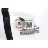 Tony Dosett Signed Dallas Cowboys 22 Alt Mini Helmet Beckett 40982