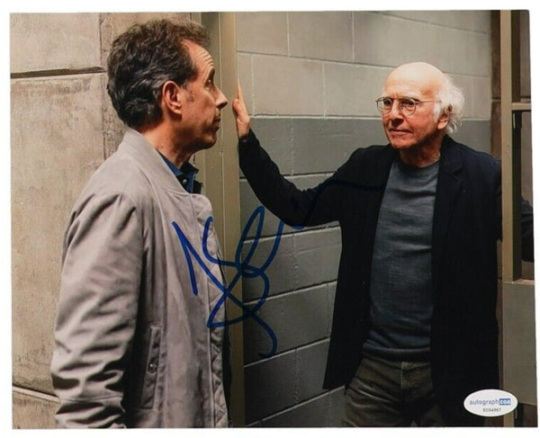 Jerry Seinfeld Signed 8x10 Photo (AutographCOA) Jerry with Larry David