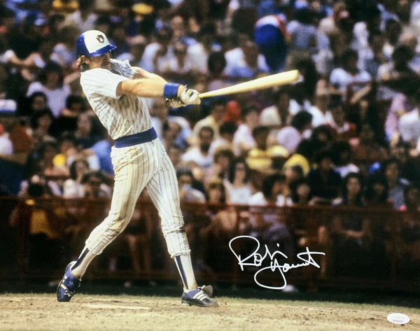 Brewers ROBIN YOUNT Signed 16x20 AUTO Photo #8 AUTO ~ HOF '99 ~ MVP 82 & 89 JSA