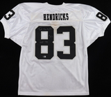 Ted Hendricks Signed Oakland Raiders Jersey (Beckett) 4xSuper Bowl Champion OLB