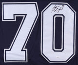 Tyrone Crawford Signed Dallas Cowboys Jersey (JSA COA) Veteran Defensive Lineman