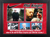 Phil Knight Nike Founder Authentic Signed 8x10 Framed Photo JSA #AD97736