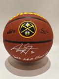 Aaron Gordon Autographed Nuggets Wilson Basketball "2023 NBA Champs" Beckett COA