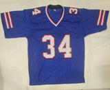 THURMAN THOMAS SIGNED AUTOGRAPHED PRO STYLE CUSTOM XL JERSEY BECKETT QR