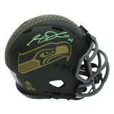 Sam Darnold Autographed Seattle Seahawks 2025 STS Speed Mini Helmet Beckett