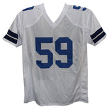 Dat Nguyen Autographed/Signed Pro Style White XL Jersey Beckett 39323