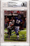 Daunte Culpepper Signed 1999 Stadium Club #151 Rookie Card Beckett Slab 40748