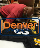 Dermontti Dawson Autographed/Signed Pro Style Black XL Jersey HOF BAS 33194