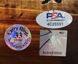 Larry Bird Signed 8x10 Boston Celtics vs Lakers Photo Bird+PSA/DNA