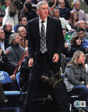 Jerry Sloan Autographed Signed 8x10 Photo Utah Jazz Beckett BAS QR #BS30116
