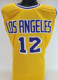 Don Chaney Signed Los Angeles Lakers Jersey (Beckett) 2xNBA Champion 1969 & 1974
