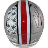 Quinshon Judkins Autographed Ohio State National Champ F/S Helmet Beckett 50050
