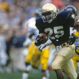 Raghib Rocket Ismail Signed Notre Dame Fighting Irish Green Jersey (JSA) W.R.