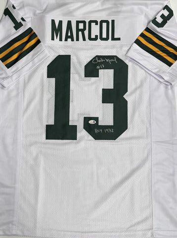 CHESTER MARCOL Signed Replica White Jersey - Green Bay Packers - JSA