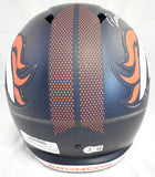 Patrick Surtain II Autographed Denver Broncos F/S Speed Helmet - Beckett W Holo