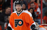 Andrew Macdonald Signed Philadelphia Flyers Jersey (Beckett COA) NHL 2008-2019