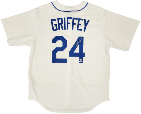 Mariners Ken Griffey Jr. Signed White Nike Jersey Size L Beckett & MCS Holo