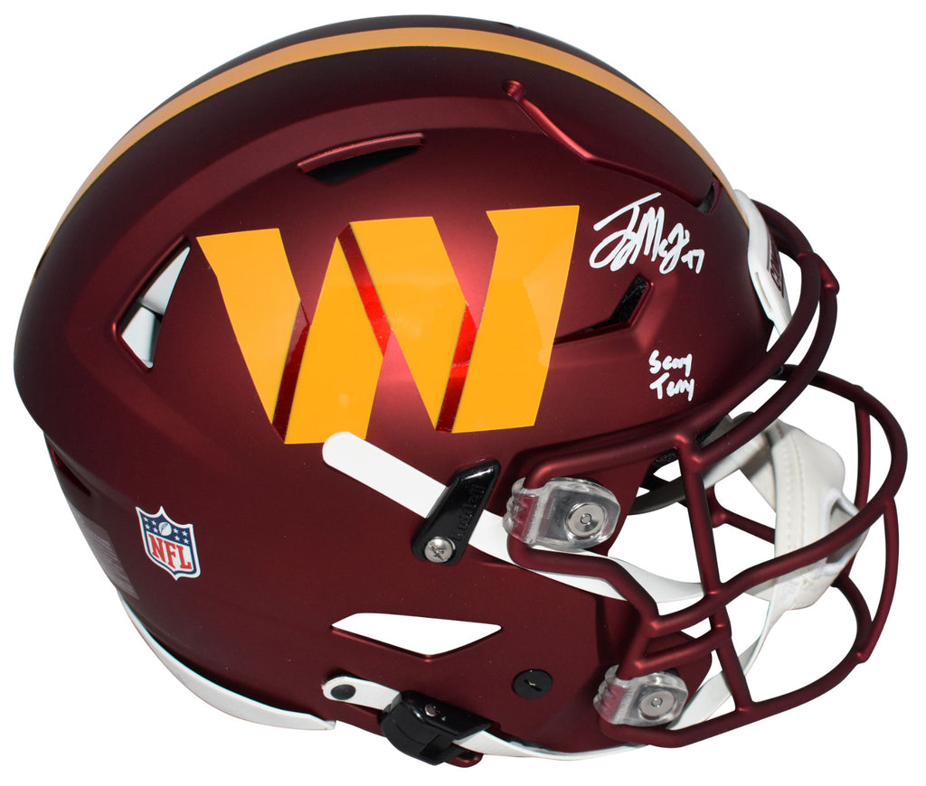 TERRY McLAURIN SIGNED WASHINGTON COMMANDERS AUTHENTIC SPEEDFLEX HELMET ...