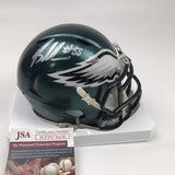 Autographed/Signed Brandon Graham Philadelphia Eagles Mini Helmet JSA COA