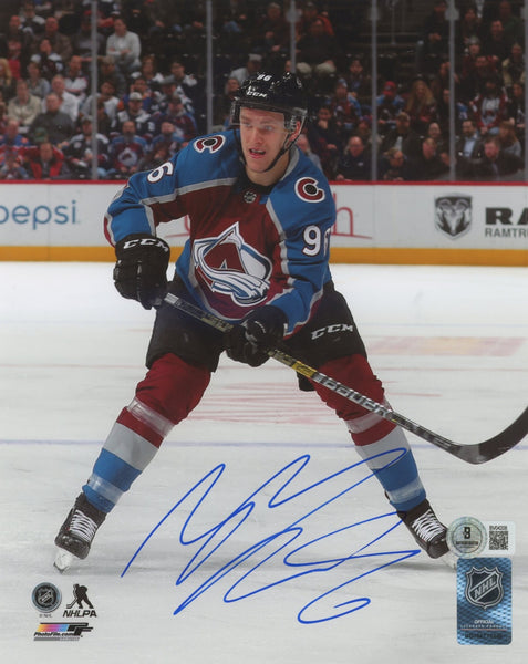 Avalanche Mikko Rantanen Authentic Signed 8x10 Vertical Photo BAS #BV04208