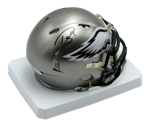 Darius Slay Autographed Flash Alternate Mini Football Helmet Eagles JSA 176722